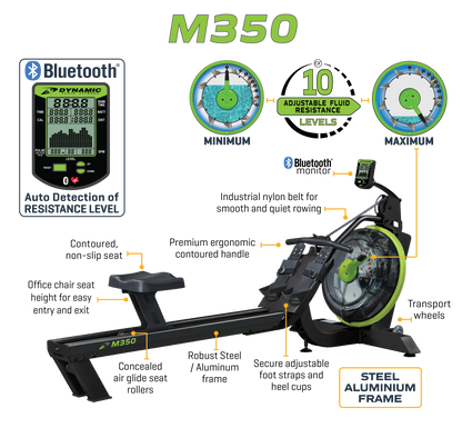 Dynamic Fluid Rower - M350