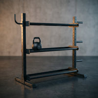 IronHaven Pro Series Weight Rack — Studio Shot
