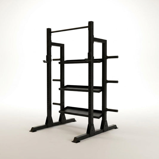 IronHaven Pro Series Weight Rack — Studio Shot