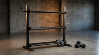 IronHaven Pro Series Weight Rack — Lifestyle