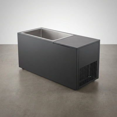 Cold Plunge Tub Designed for Daily Recovery, 316L Stainless Steel Basin, Integrated Side Chiller, Whisper Quiet