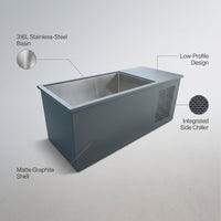 PolarEdge Monolith X Integrated Cold Plunge — infographic