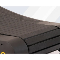 Manual Treadmill Designed for Natural Running, Self-Powered Curved Deck, Digital Monitor, Compact Frame