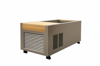 Cold Plunge Tub Designed for Fast Cooling, Integrated Side Chiller, 316L Stainless Basin, Digital Display
