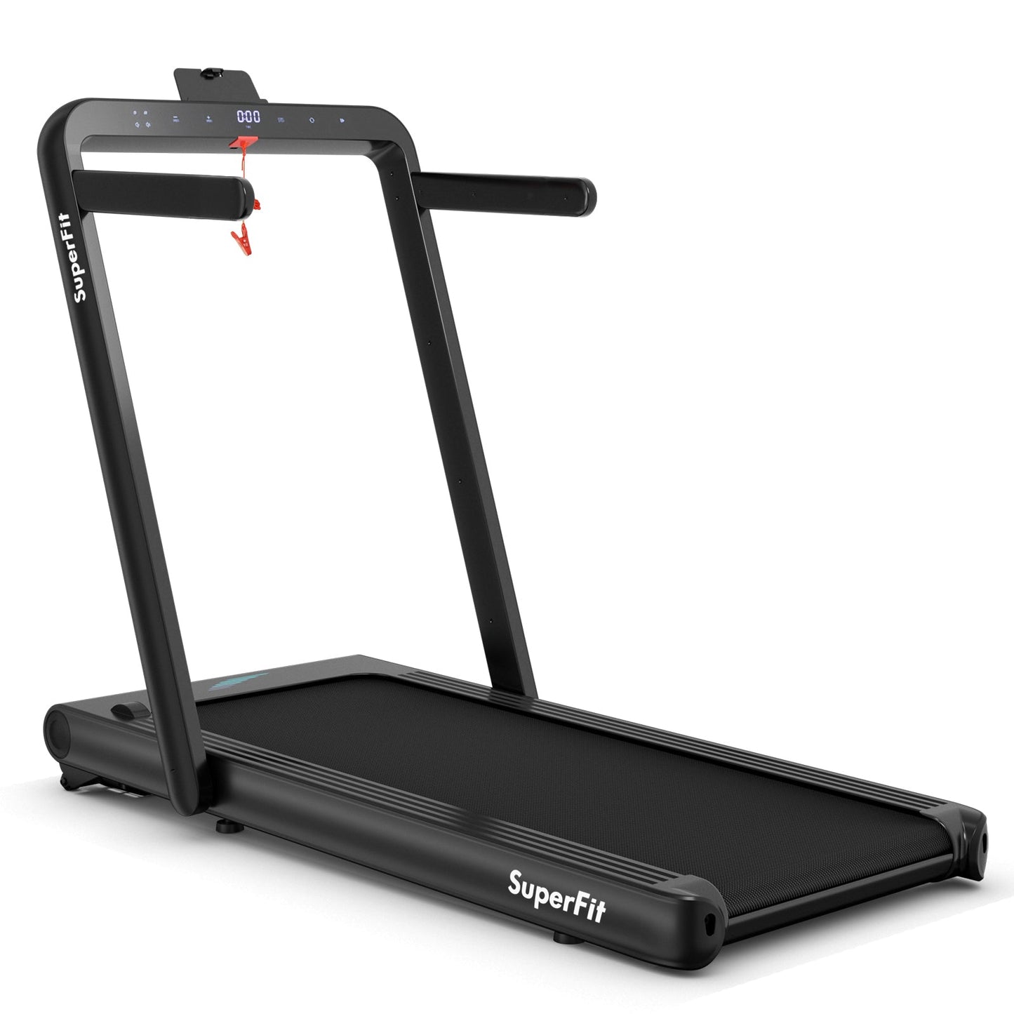 4.75HP 2 In 1 Folding Treadmill with Remote APP Control